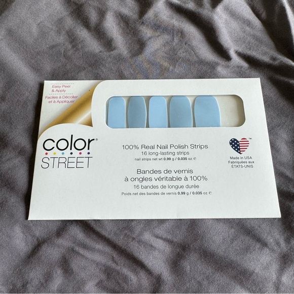 *Retired* Color Street: Aspen Sky | Pale Pastel Periwinkle Blue Spring Winter - Picture 3 of 12